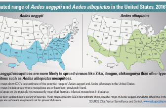 Where Zika-Carrying Mosquitoes Live (Map)